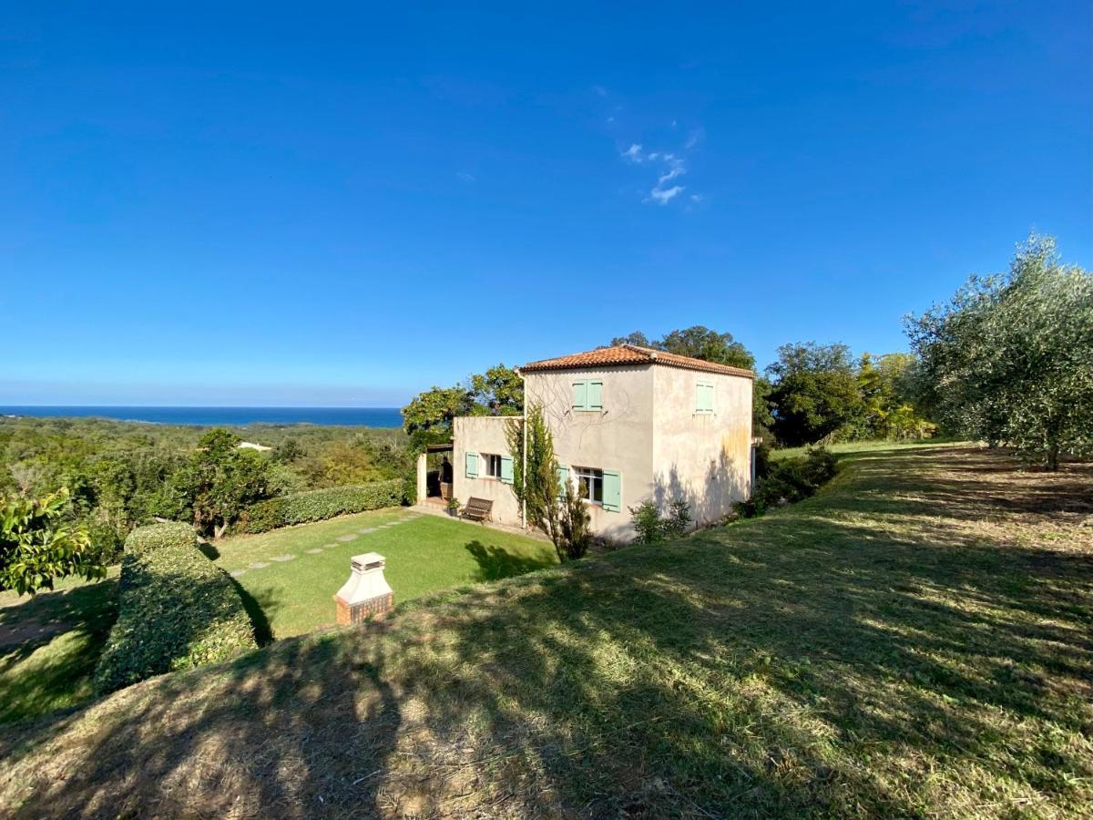 Domaine Punta Della Guardia Villa Vue Mer Dans Nature Protegee, Plage A 1,5 Km Червионе Экстерьер фото