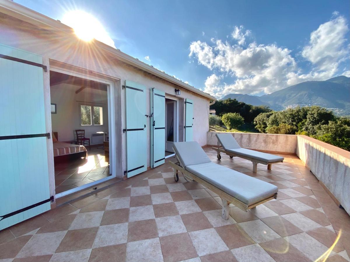 Domaine Punta Della Guardia Villa Vue Mer Dans Nature Protegee, Plage A 1,5 Km Червионе Экстерьер фото